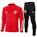 Giacca Set Completo Benfica 20-21 Rosso Nero