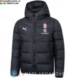 Giacca in Cotone AC Milan 23-24 Nero