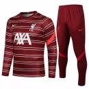 Giacca Set Completo Liverpool 21-22 Rosso Bianco