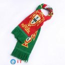 Sciarpa Calcio portogallo Knit Verde Rosso