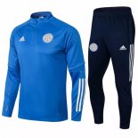 Giacca Set Completo Leicester City 21-22 Blu Luce