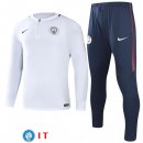 Giacca Set Completo Manchester city 2017/18 Bianco