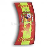Calcio Bandiera Spagna Rosso