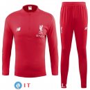 Giacca Set Completo Liverpool 18-19 Rosso