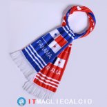 Sciarpa Calcio Panama Knit Blu Rosso