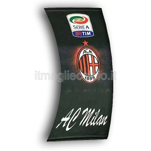 Calcio Bandiera AC Milan Nero