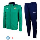 Giacca Set Completo Real Betis 18-19 Verde Nero