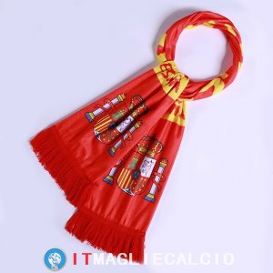 Sciarpa Calcio Spagna Knit Rosso