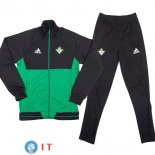 Giacca Set Completo Real Betis 17-18 Verde Nero