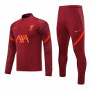 Giacca Set Completo Liverpool 21-22 Rosso