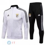 Giacca Set Completo Benfica 21-22 Bianco