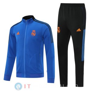 Giacca Set Completo Real Madrid 2021/2022 Blu Navy