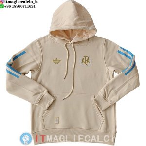 Felpa con Cappuccio Argentina 2026 Giallo