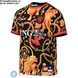 Thailandia Maglia Paesi Bassi Speciale 2026 Arancione Nero