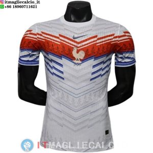 Maglia Giocatori Francia Speciale 2026 Bianco Rosso