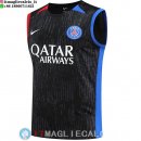 Senza Maniche Maglia Paris Saint Germain 2023/2024 Grigio Rosso Blu