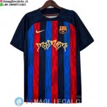 Thailandia Maglia Barcellona Speciale 2023/2024 Blu Rosso