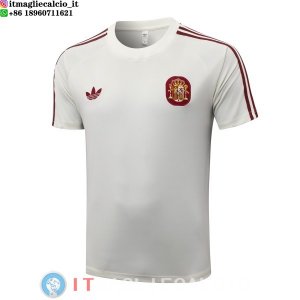 Formazione Maglia Spagna 2026 Giallo Bianco