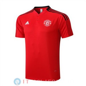 POLO Maglia Manchester United 2022/2023 Rosso