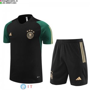 Formazione Bambino Set Completo Maglia Germania 2023 Verde Nero