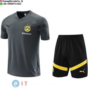 Formazione Set Completo Borussia Dortmund 2022/2023 Grigio II Nero