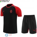 Formazione Set Completo Maglia AC Milan 2024/2025 Nero Rosso
