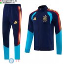 Giacca Full Zip e Pantaloni Allenamento Spagna 2026 Blu I Navy