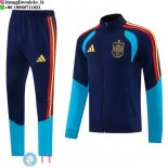Giacca Full Zip e Pantaloni Allenamento Spagna 2026 Blu I Navy