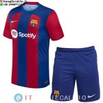 Maglia Set Completo Uomo Barcellona Prima 2023/2024 Maglia Set Completo Uomo Barcellona Prima 2023/2024