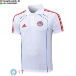 POLO Maglia Bayern Monaco 2025/2025 Bianco Blu Rosso