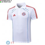 POLO Maglia Bayern Monaco 2025/2025 Bianco Blu Rosso POLO Maglia Bayern Monaco 2025/2025 Bianco Blu Rosso