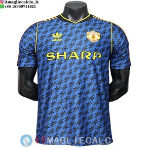 Maglia Manchester United Speciale Giocatori 2026/2027 Blu Giallo