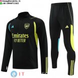 Felpa Da Allenamento Set Completo Arsenal 2023/2024 Giallo Nero