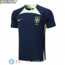 Formazione Maglia Brasile 2023 Blu Navy Verde