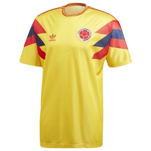Retro Maglia Colombia Prima 1990 Giallo
