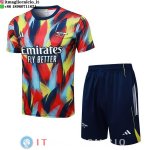 Formazione Set Completo Maglia Arsenal 2025/2026 Giallo Blu Navy Formazione Set Completo Maglia Arsenal 2025/2026 Giallo Blu Navy
