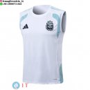 Senza Maniche Maglia Argentina 2026 Bianco Blu