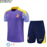Formazione Set Completo Bambino Atletico Madrid 2025/2026 Purpureo Giallo