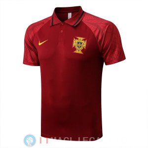 POLO Maglia Portogallo 2022 Rosso