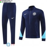 Giacca Set Completo Lunga Zip Chelsea 25-26 Blu Navy Giacca Set Completo Lunga Zip Chelsea 25-26 Blu Navy