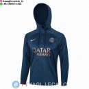 Giacca Felpa Cappuccio Paris Saint Germain 23-24 Blu II Navy