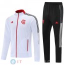 Giacca Set Completo Flamengo 2021/2022 Bianco Nero