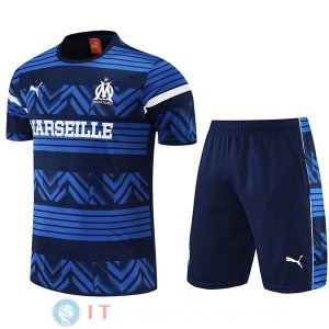 Formazione Set Completo Maglia Marseille 2022/2023 Blu