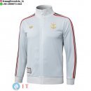 Giacca Full Zip Allenamento Flamengo 2025/2026 Grigio