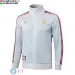 Giacca Full Zip Allenamento Flamengo 2025/2026 Grigio