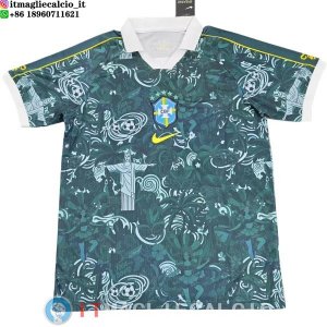 Thailandia Maglia Brasile Speciale 2026 Verde Bianco Giallo