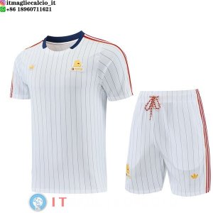 Formazione Set Completo Maglia As Roma 2026/2027 Bianco Rosso