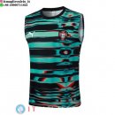 Senza Maniche Maglia Portogallo 2026 Verde Nero