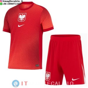Maglia Bambino Polonia Seconda 2024