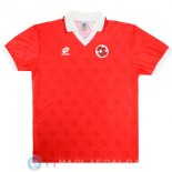 Retro Maglia Svizzera Prima 1995 Rosso